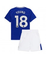 Everton Ashley Young #18 Kotipaita Lasten 2024-25 Lyhythihainen (+ shortsit)